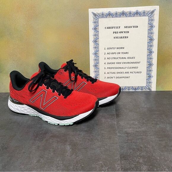 New Balance Fresh Foam X 880v11 Men\'s Red Running Shoes Size 7.5D main image 6